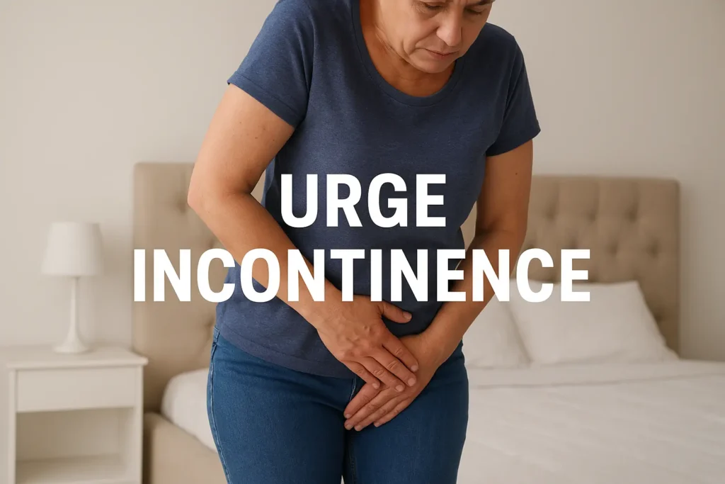 how to manage urge incontinence Chingford symptoms