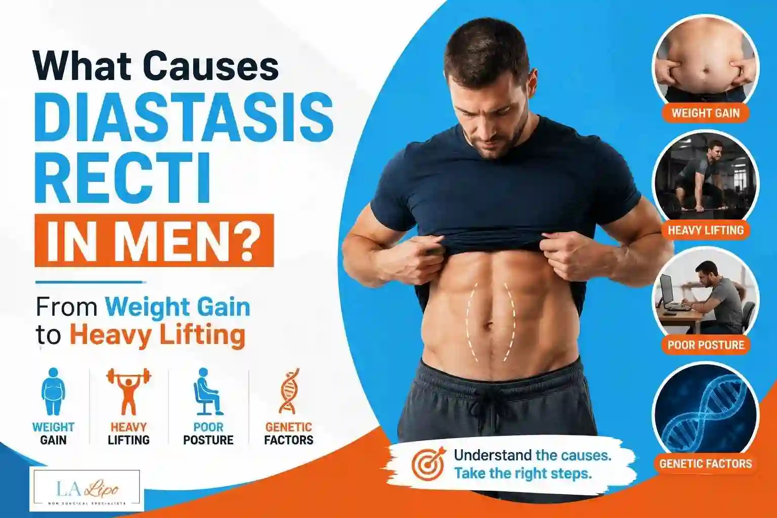 What Causes Diastasis Recti in Men? From Weight Gain to Heavy Lifting Chingford